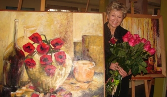 Pani Jolanta Kowal i jej obraz